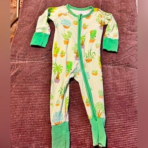 Little Sleepies Succulent Love Zippy 0-3 months